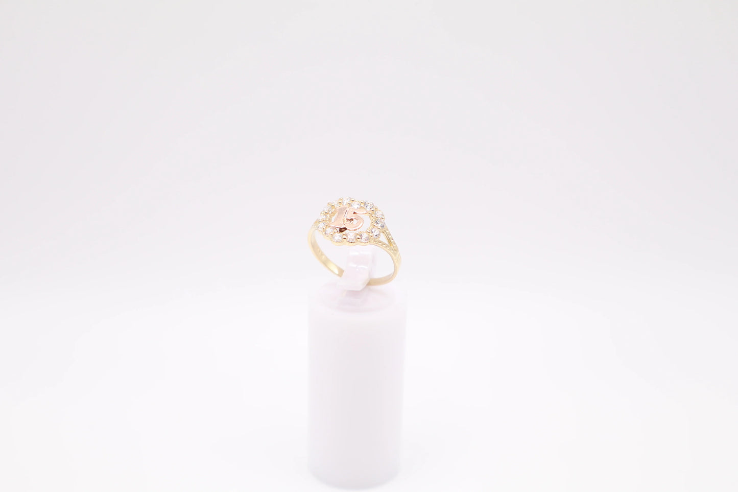 Size 7, 1.85mm Quincenera Ring