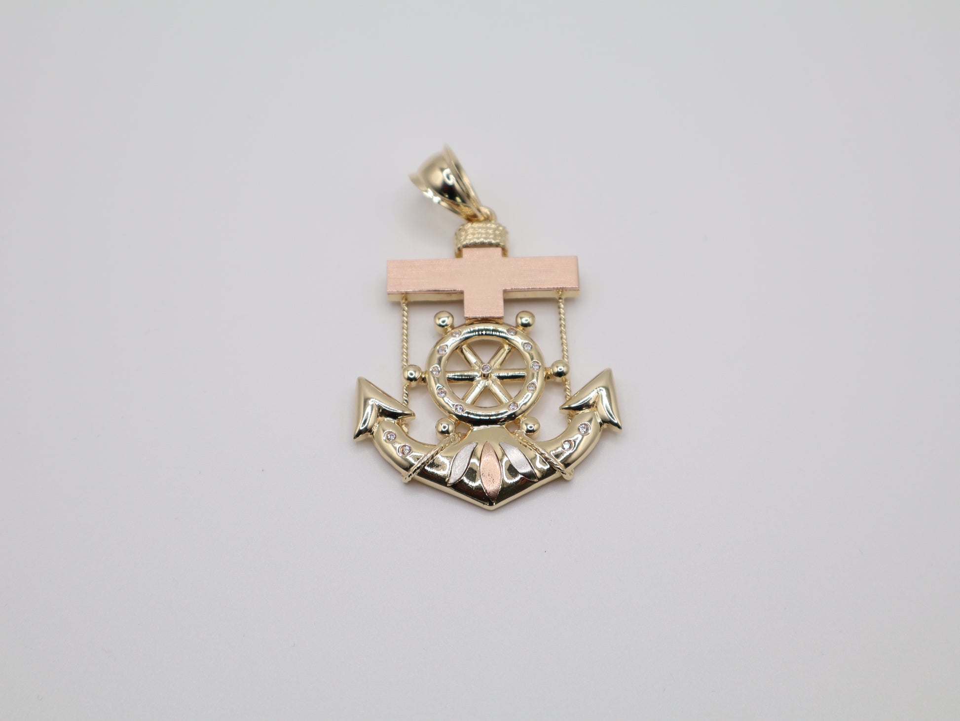 16.3g 2.5in, 40mm Cross X Anchor Pendant