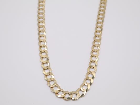 49.8g, 24in, 9.5mm Curb-Cuban Chain