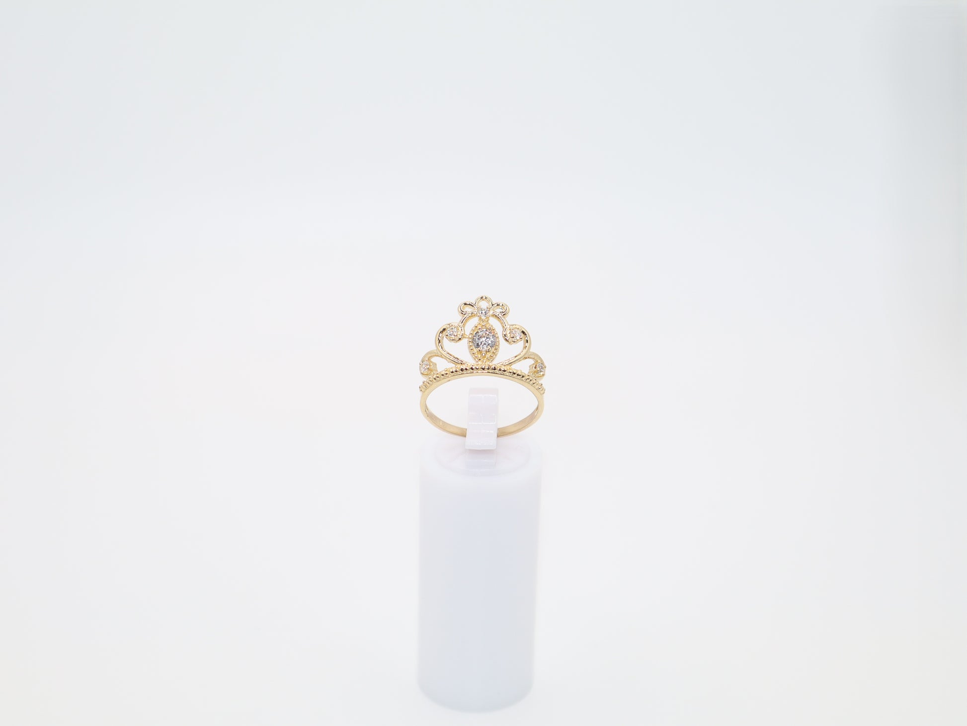 2.8g Size 7.5, 1.8mm Stone Ring