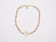 7" 14.3mm Heart Lock Bracelet