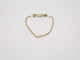 6" 2.55mm Engravable Plate Rope Bracelet