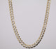 24" 9.51mm Diamond Cut Figaro Necklace