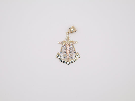 4.9g 1.75in, 26mm Christ Anchor Pendant