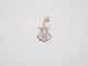4.9g 1.75in, 26mm Christ Anchor Pendant