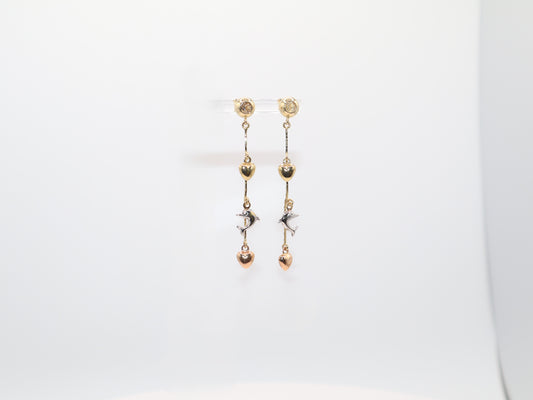 3.5g 2in, Dolphin Earrings