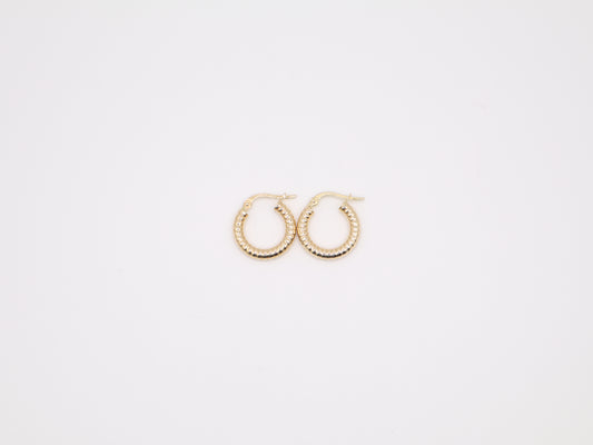 8.75" 3.09mm Hoop Earings