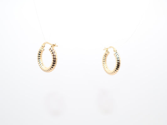 8.75" 3.09mm Hoop Earings