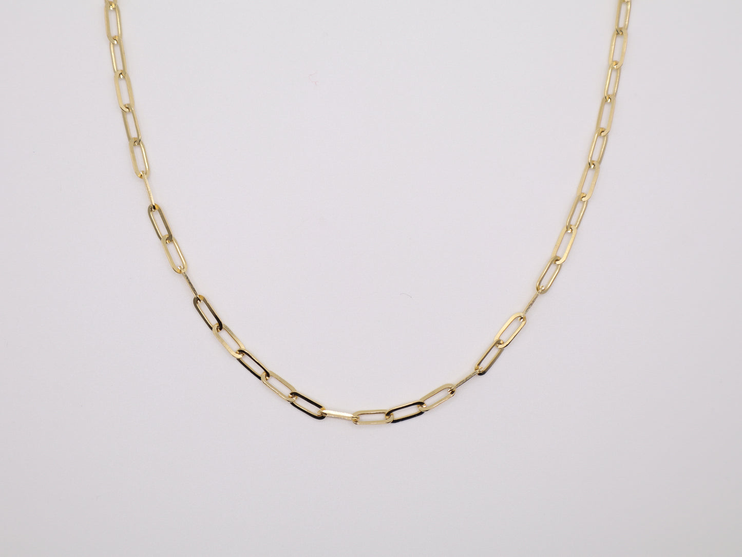 20in, 3.24mm Paperclip Necklace