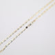 18" 3.4 mm Valentino Tri-Color Necklace