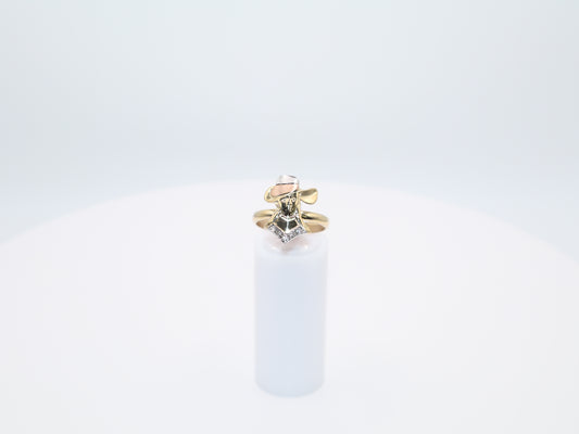 3.8g Size 7.5, 3.18mm Contemporary Ring