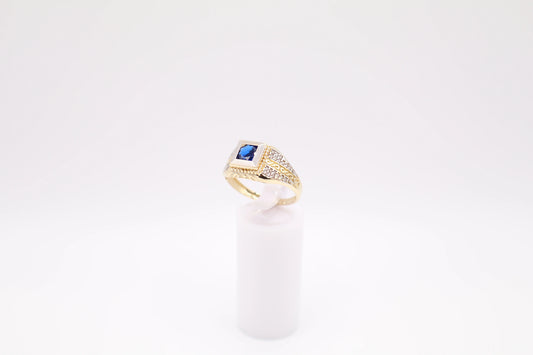 Size 11, 2.9mm Blue Stone Ring