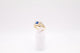 Size 11, 2.9mm Blue Stone Ring
