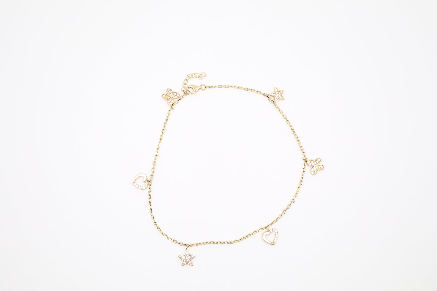 10" Charm Ankle Bracelet