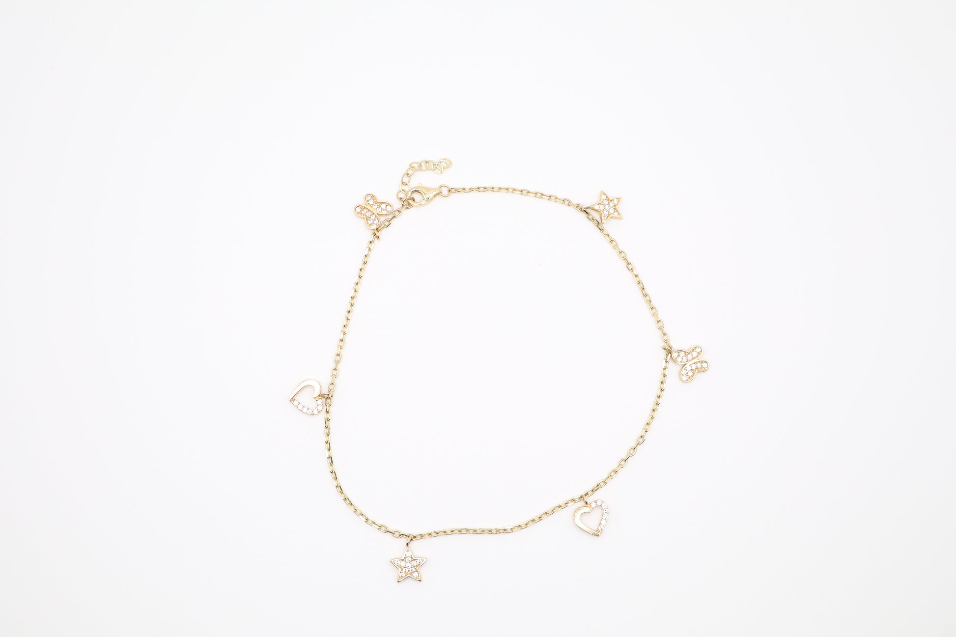 10" Charm Ankle Bracelet