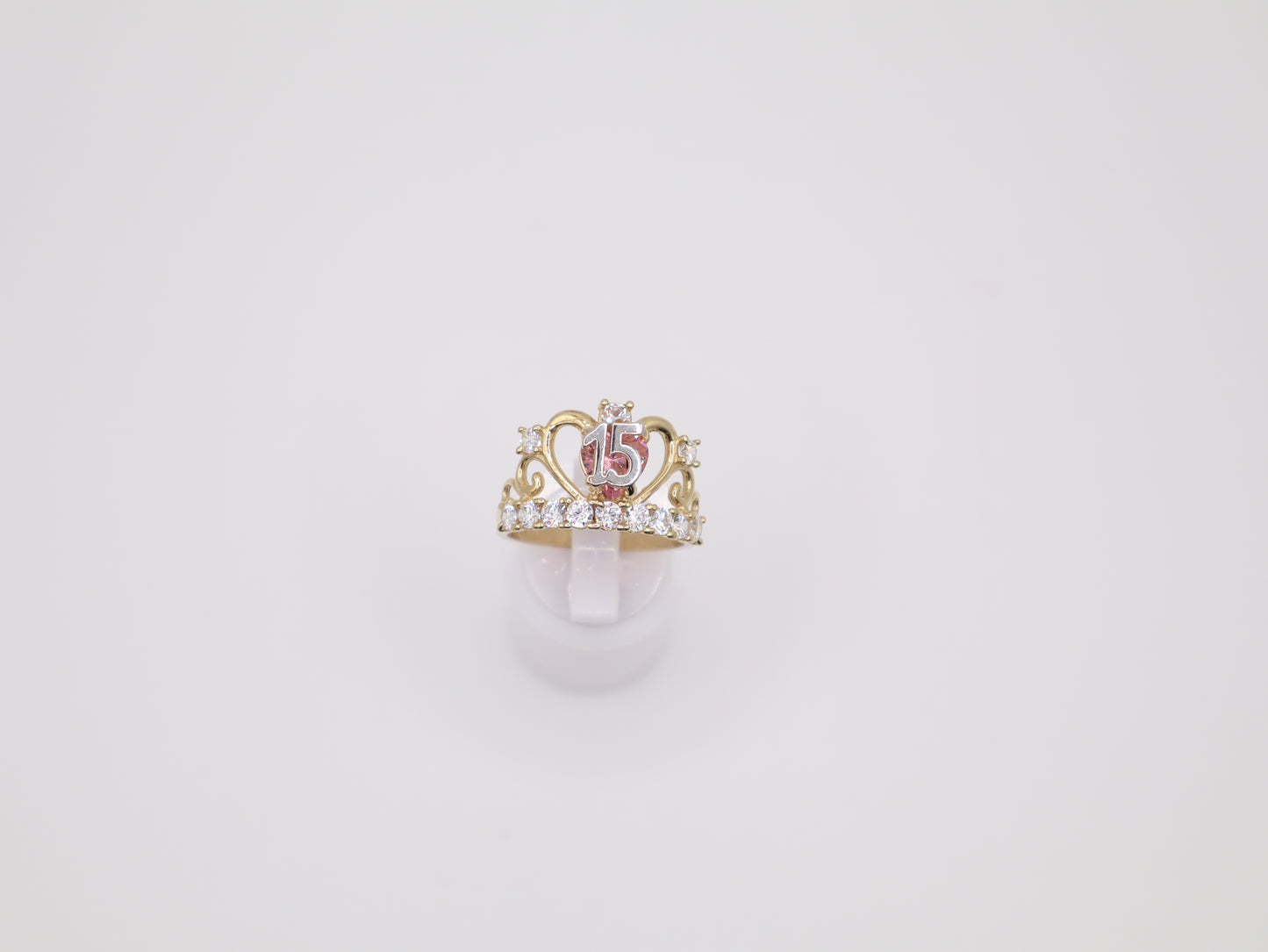 Size 7.25, 2.4mm, Quinceañera Ring