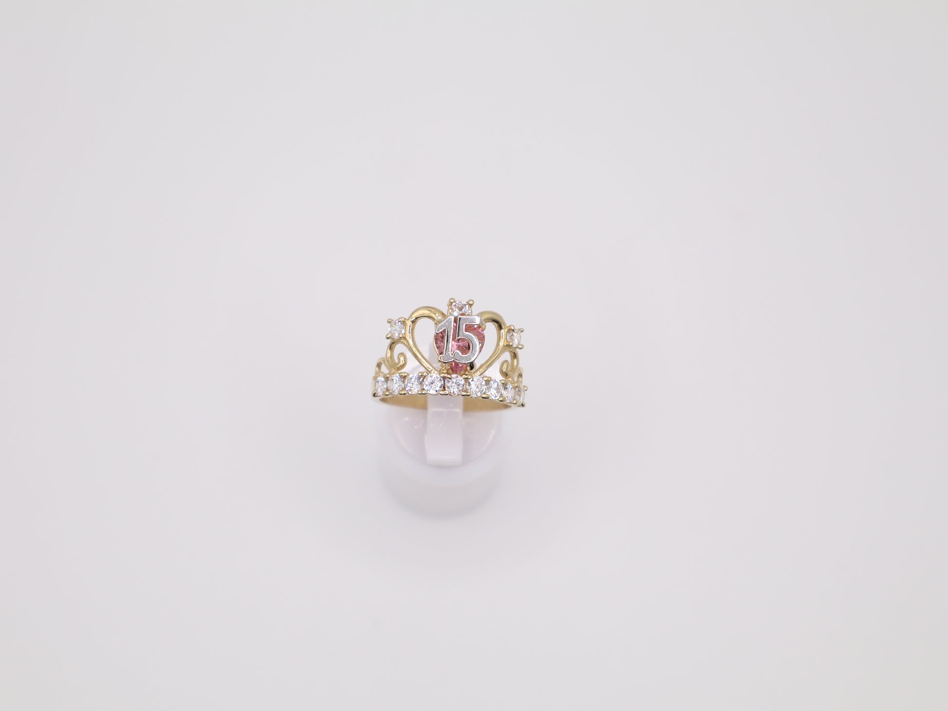 Size 7.25, 2.4mm, Quinceañera Ring