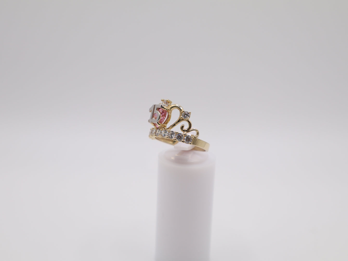 Size 7.25, 2.4mm, Quinceañera Ring