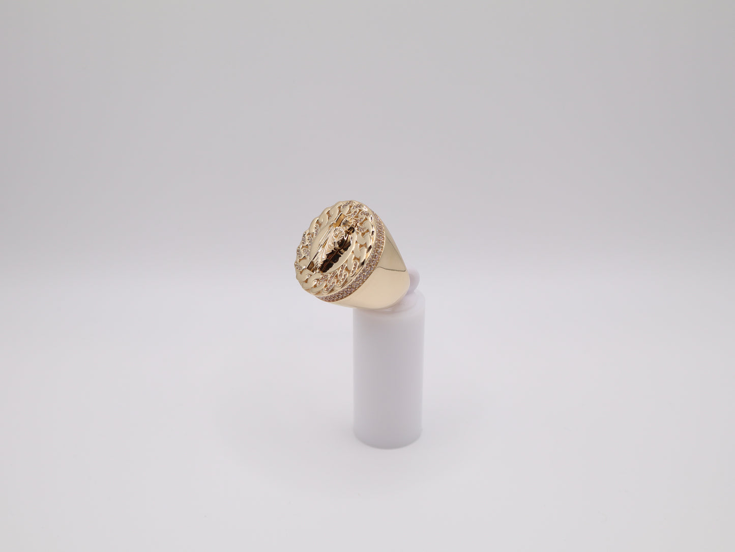 13.4g Size 10, 4.87mm Saint Jude Ring