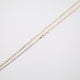 24" 3mm Tri-Color Figaro Necklace