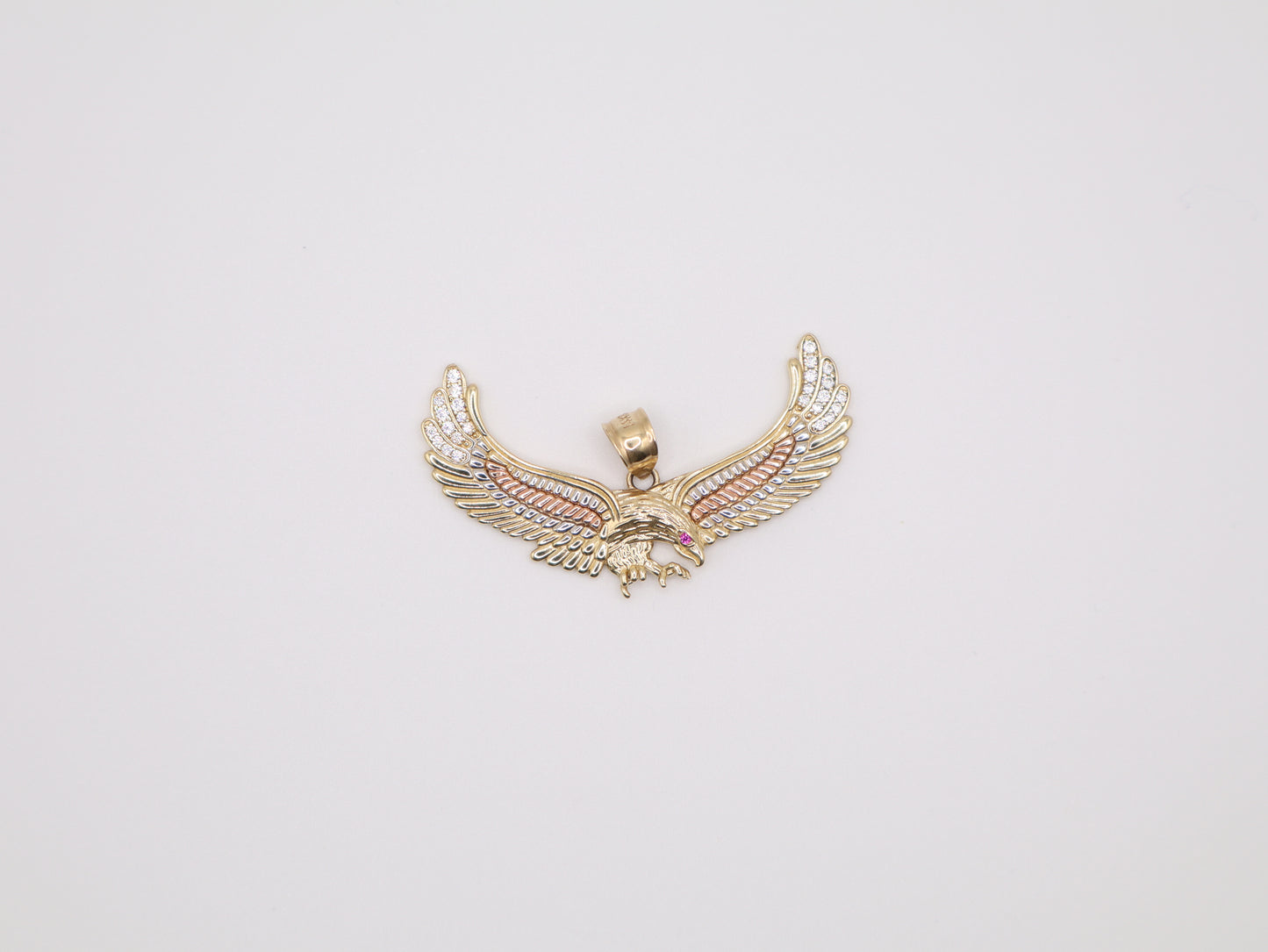 1" Tri-Color Eagle