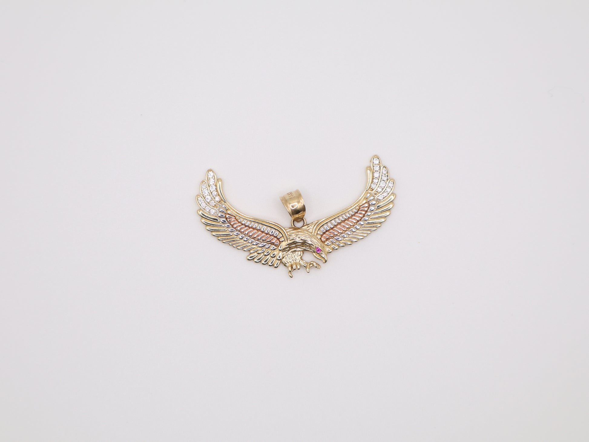 1" Tri-Color Eagle