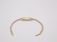 5.7g, 7.25in, 9.91mm Flower Plated Bracelet