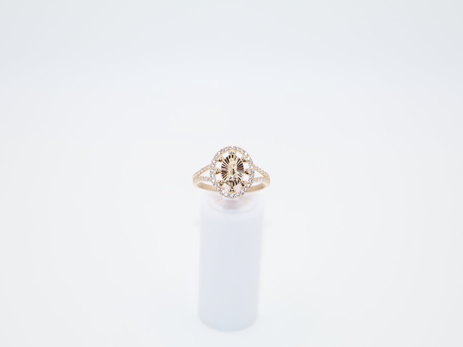 3.3g Size 10, 1.87mm Religious Ring