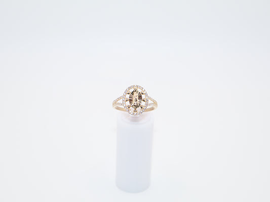 3.3g Size 10, 1.87mm Religious Ring