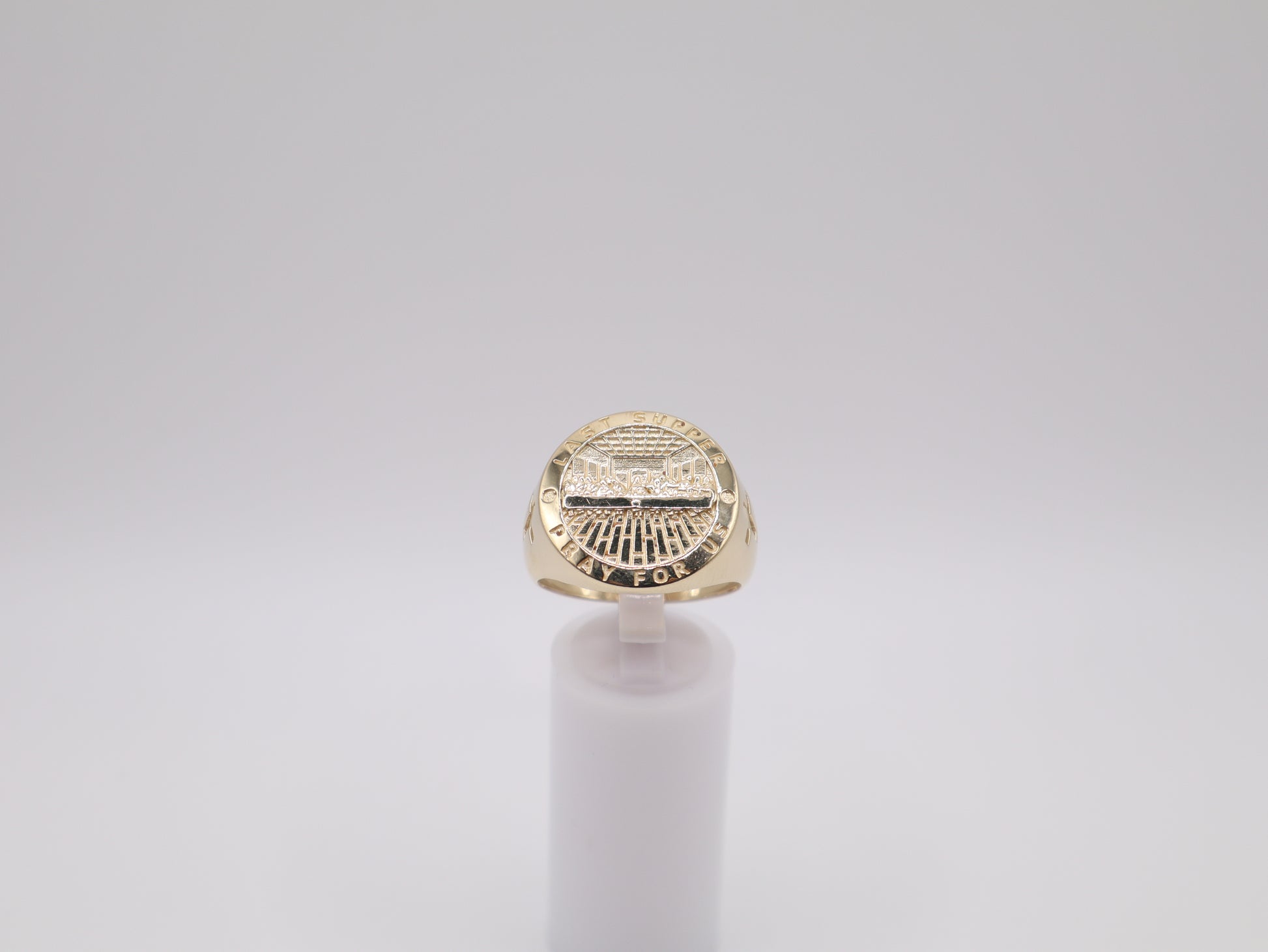 8.8g Size 11, 4.5mm Last Supper Ring