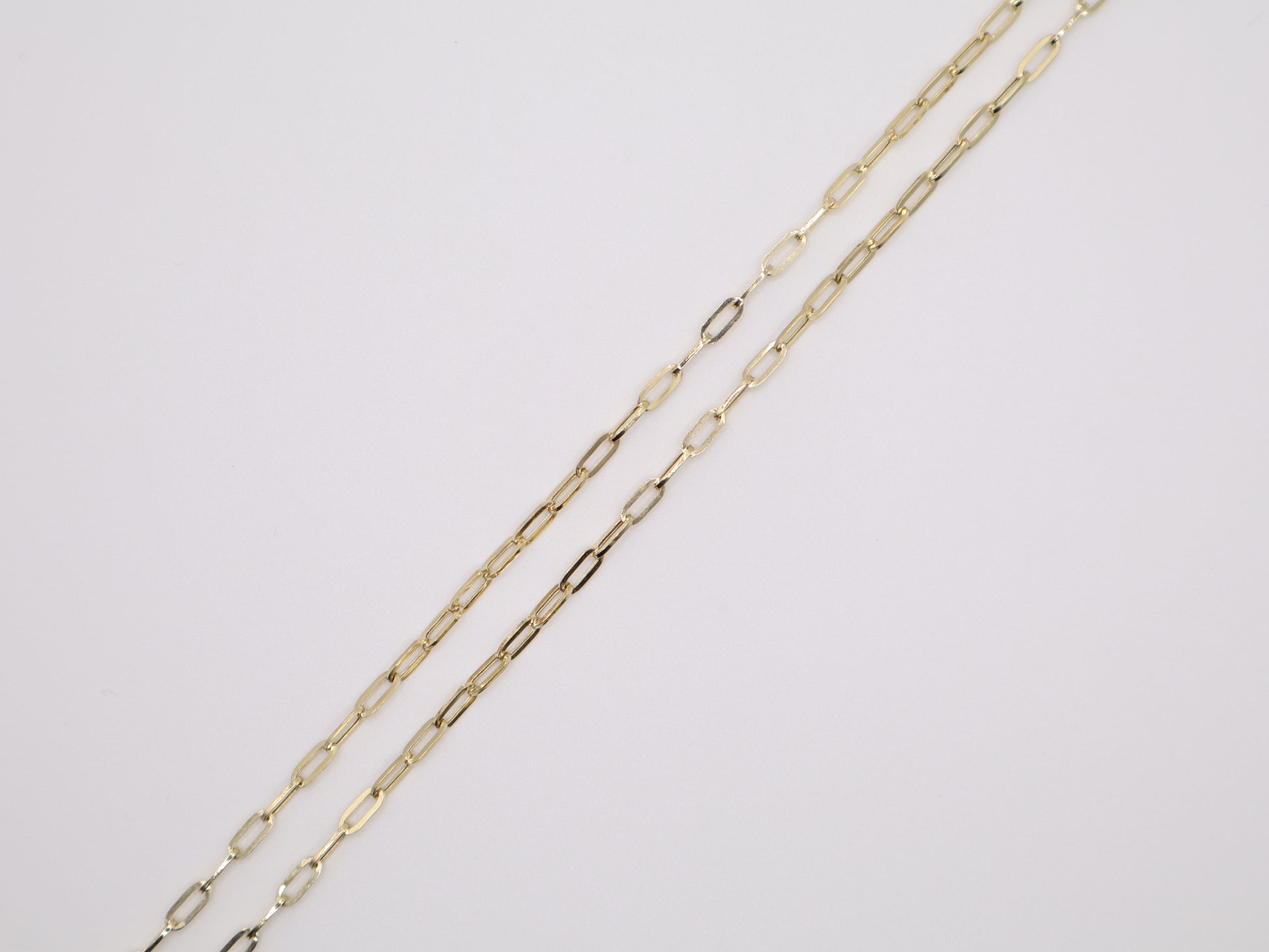 22in, 2.75mm Paperclip Necklace