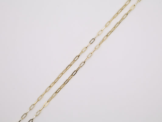 22in, 2.75mm Paperclip Necklace