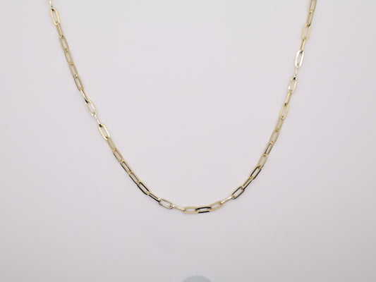 22in, 2.75mm Paperclip Necklace