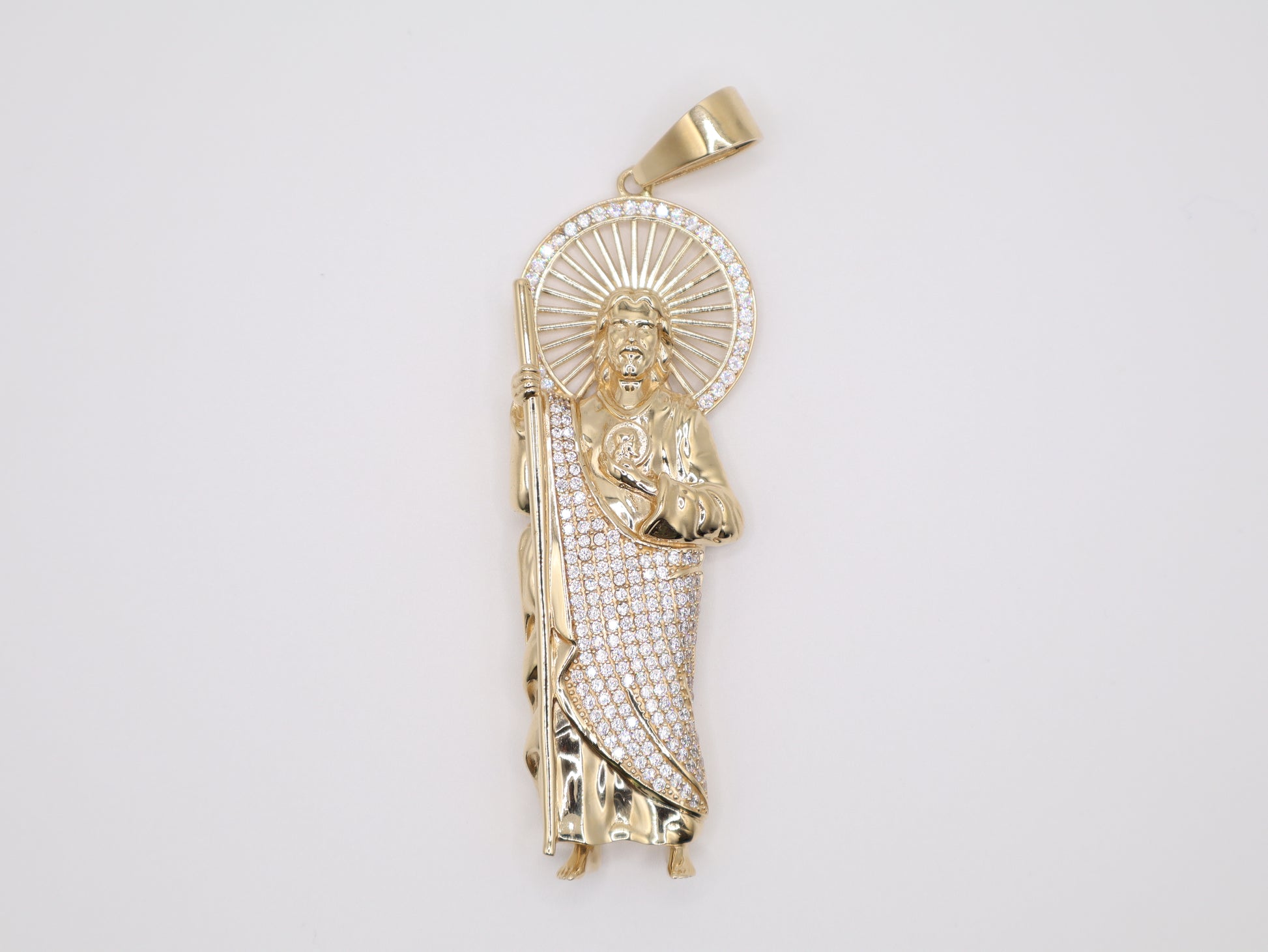 3.75" 20mm San Judas Charm