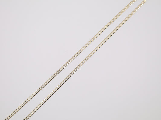 6.8g 24in, 3.19mm Curb-Cuban Chain