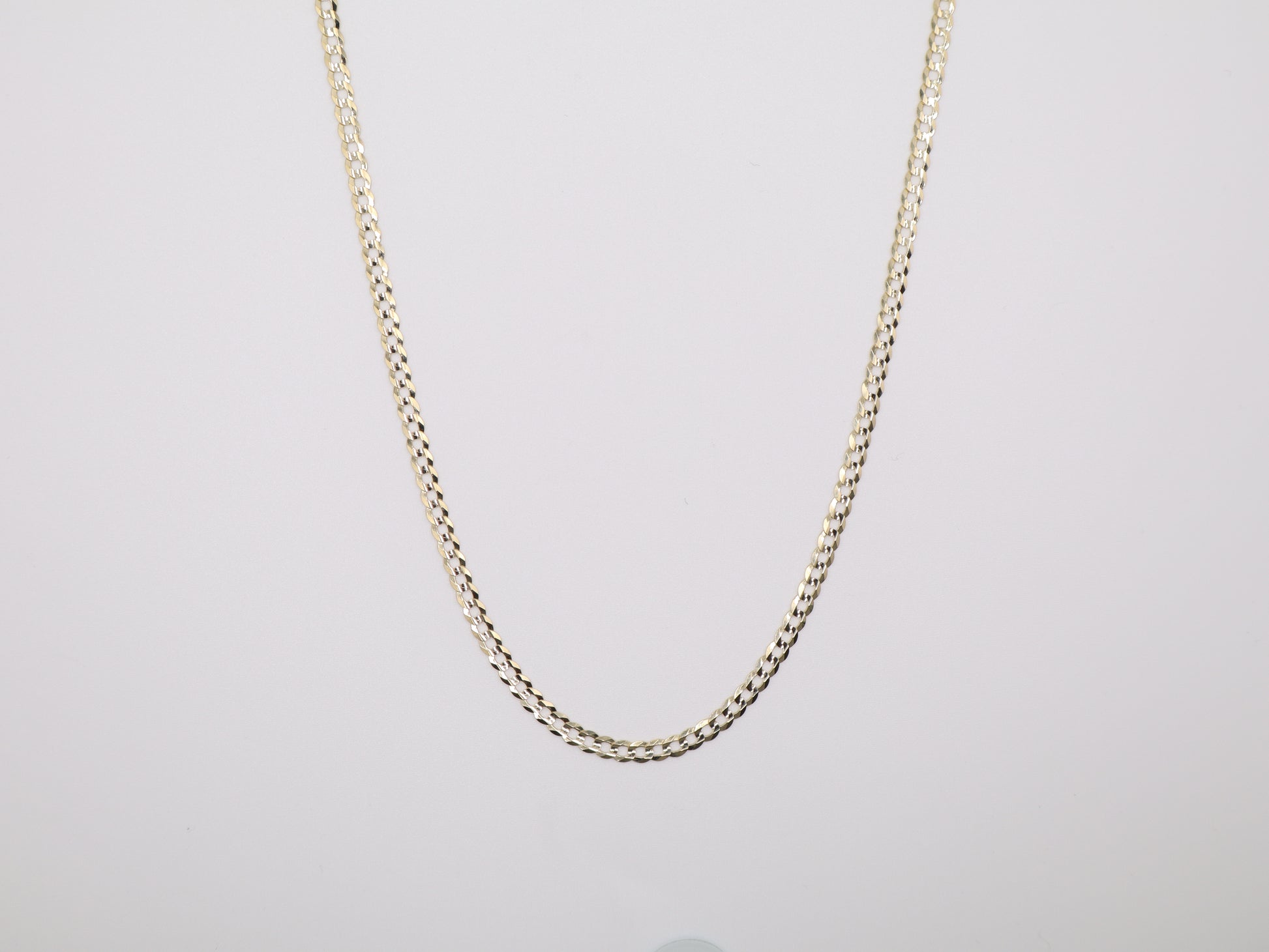 6.8g 24in, 3.19mm Curb-Cuban Chain