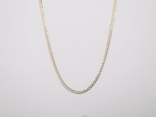 6.8g 24in, 3.19mm Curb-Cuban Chain