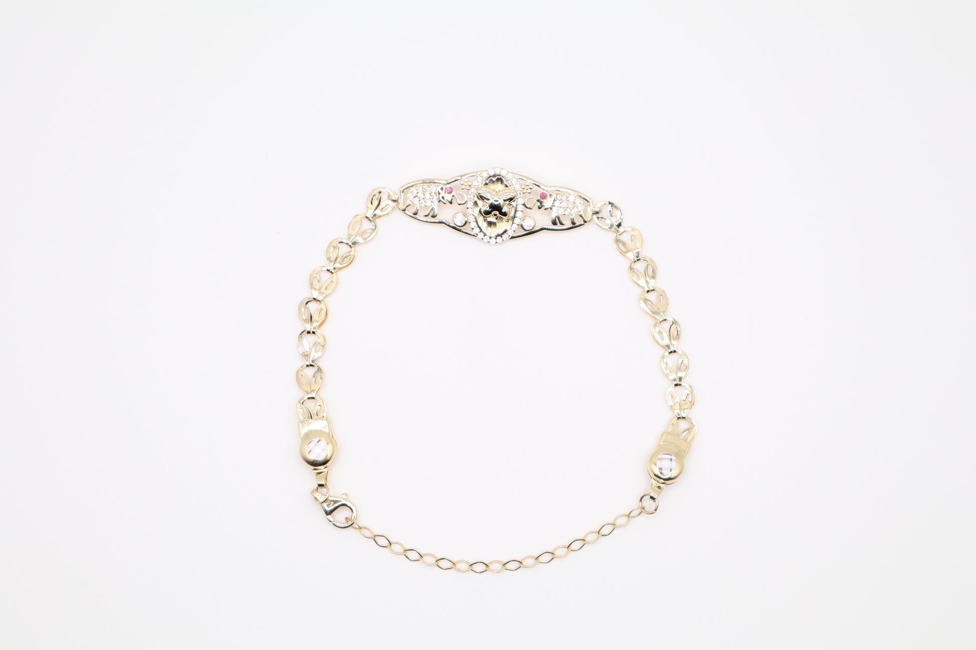 6.5" 13.75 mm Butterfly Barcelet