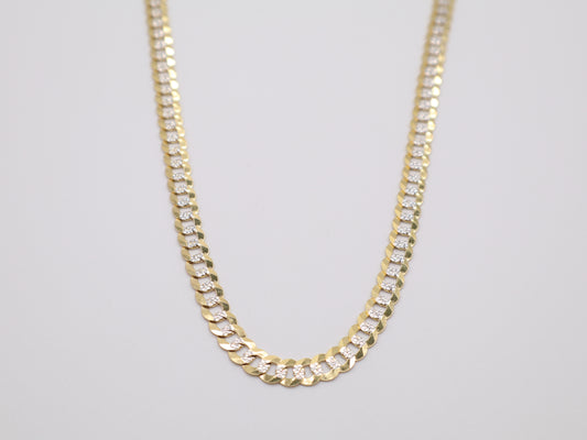 18.2g, 22in, 5.7mm Curb-Cuban Chain