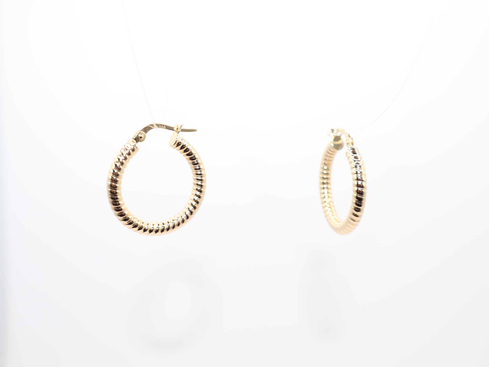 0.875" 3.03mm Hoop Earings