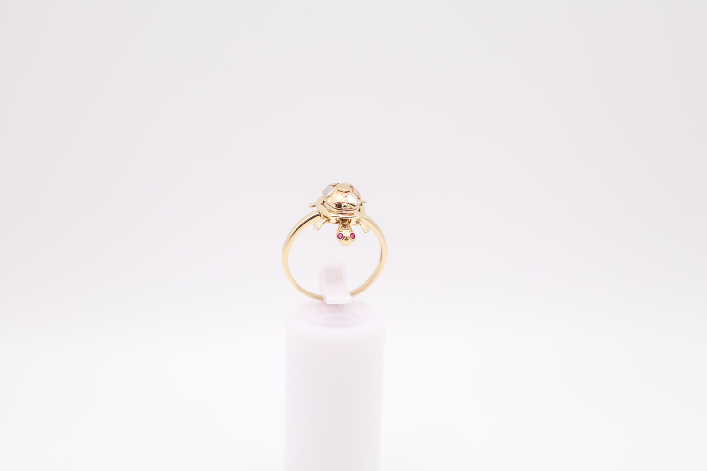 Size 8, 1.5mm Turtle shell Ring