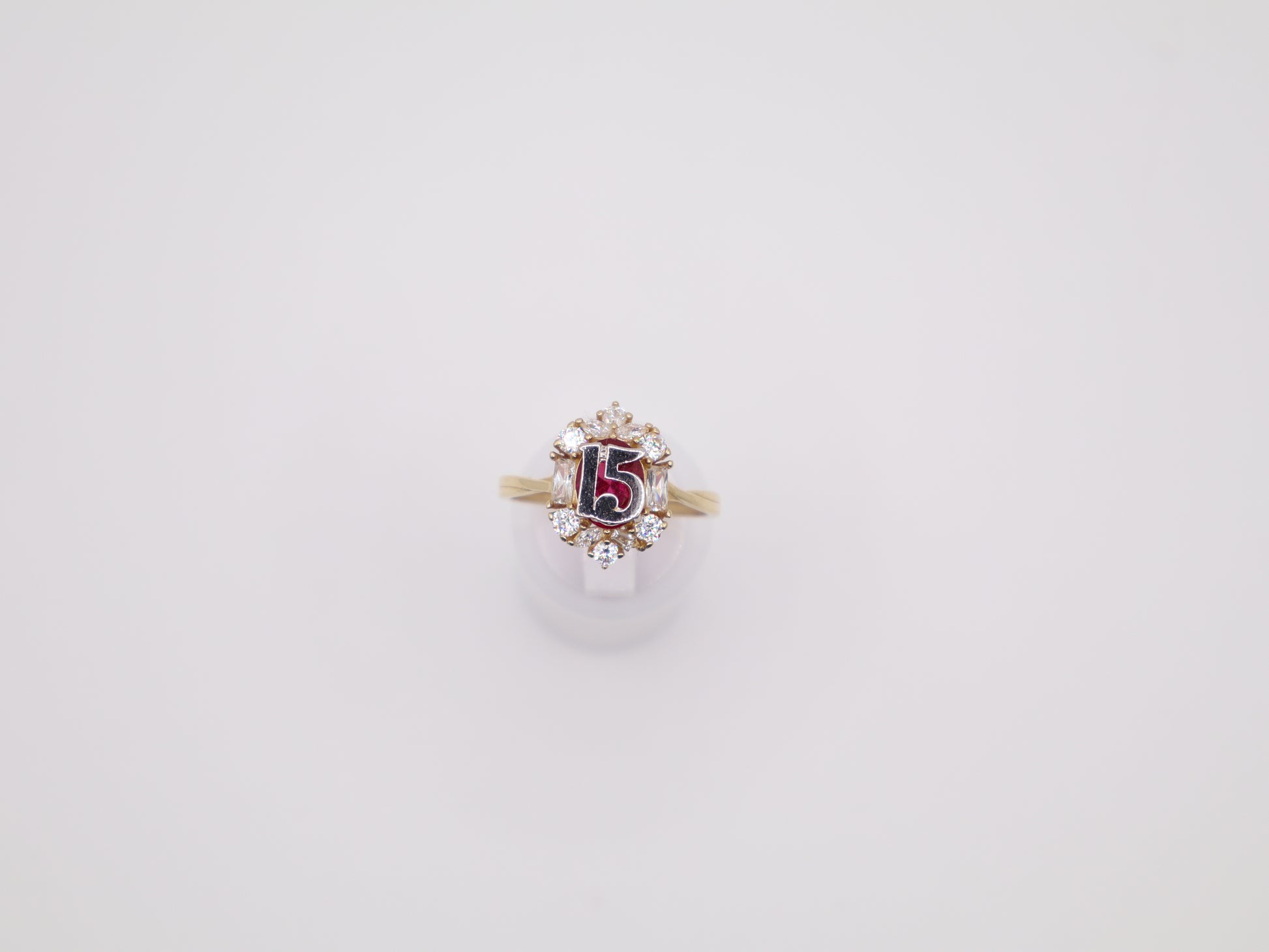 Size 8.5, 1.8mm, Quinceañera Ring