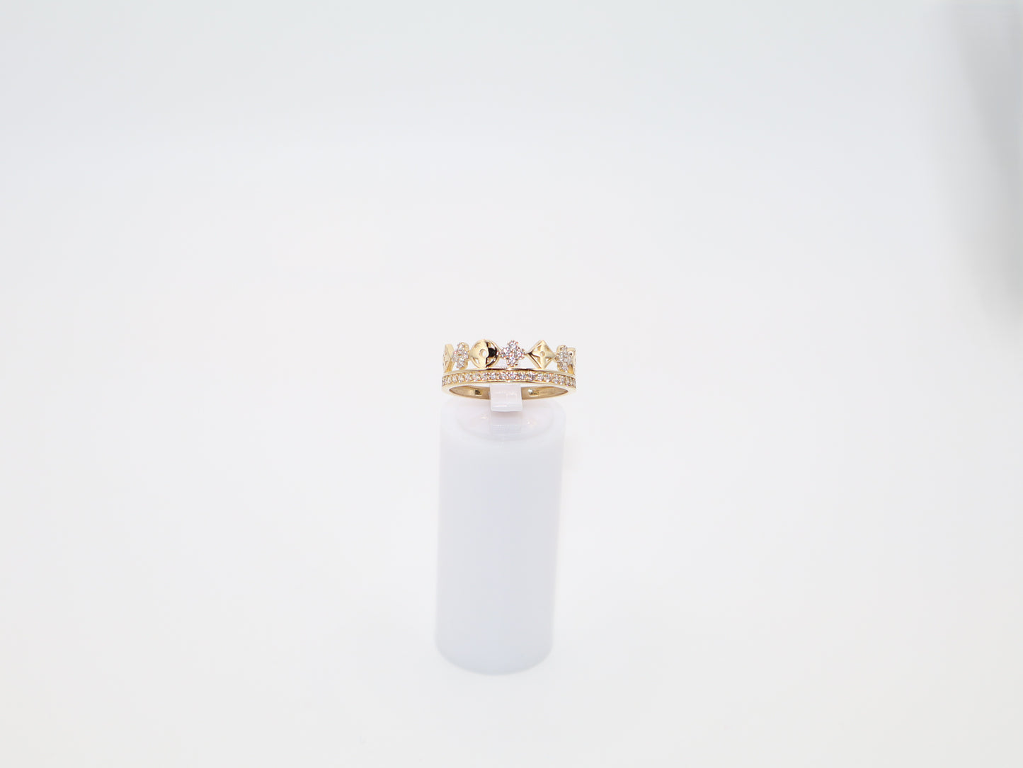 2.2g Size 7.75, 2.17mm Religious Ring