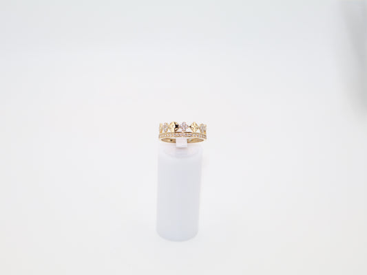 2.2g Size 7.75, 2.17mm Religious Ring
