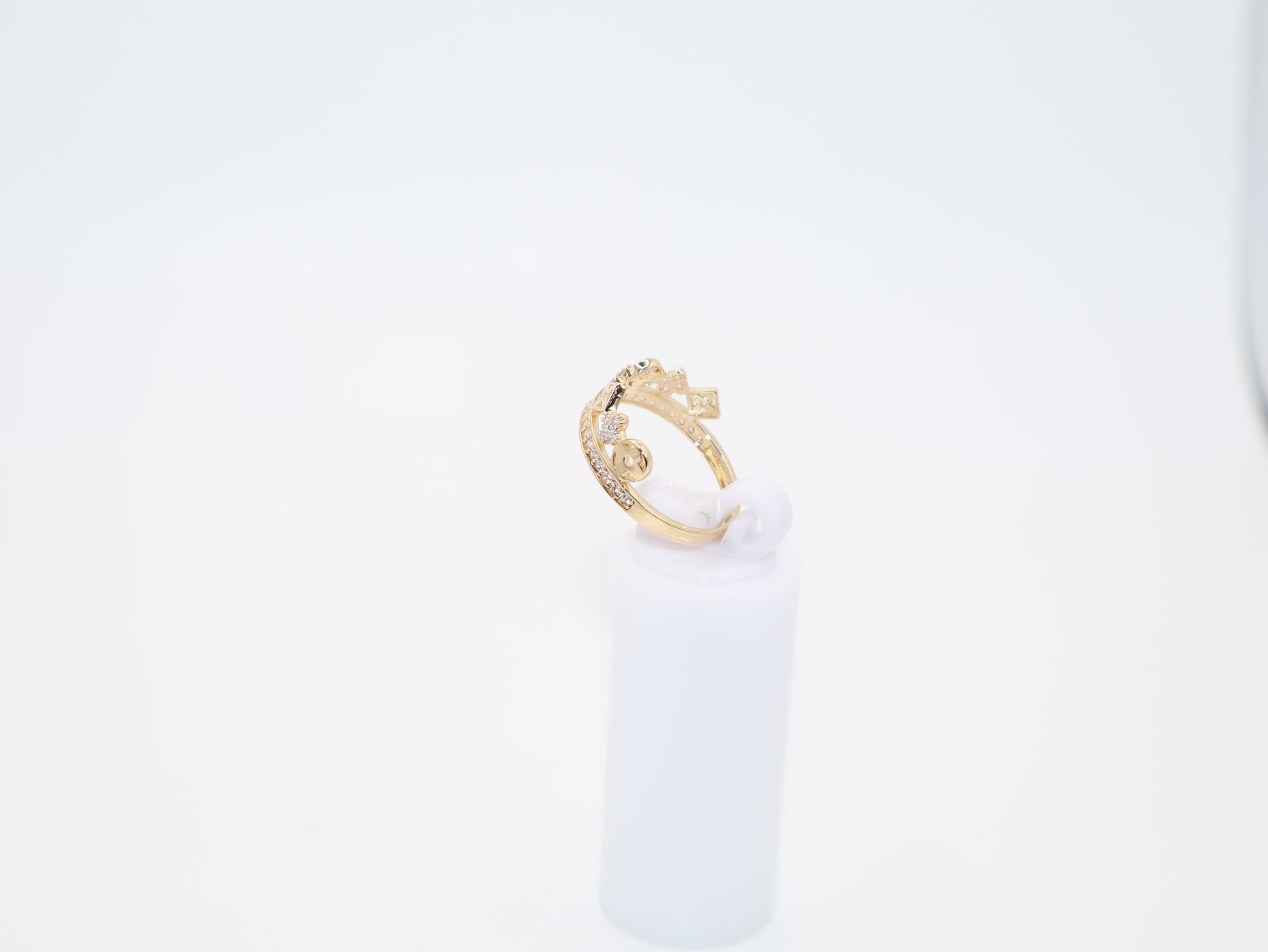 2.2g Size 7.75, 2.17mm Religious Ring