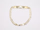 8" 5.69mm Curb Link Bracelet with Palque
