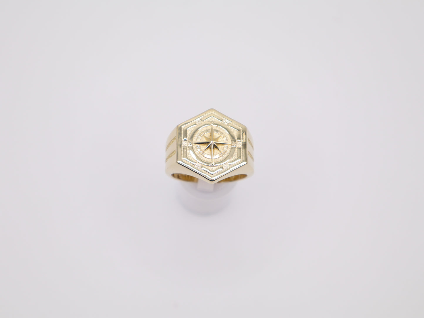 Size 12.5, 6.89mm Compass Ring