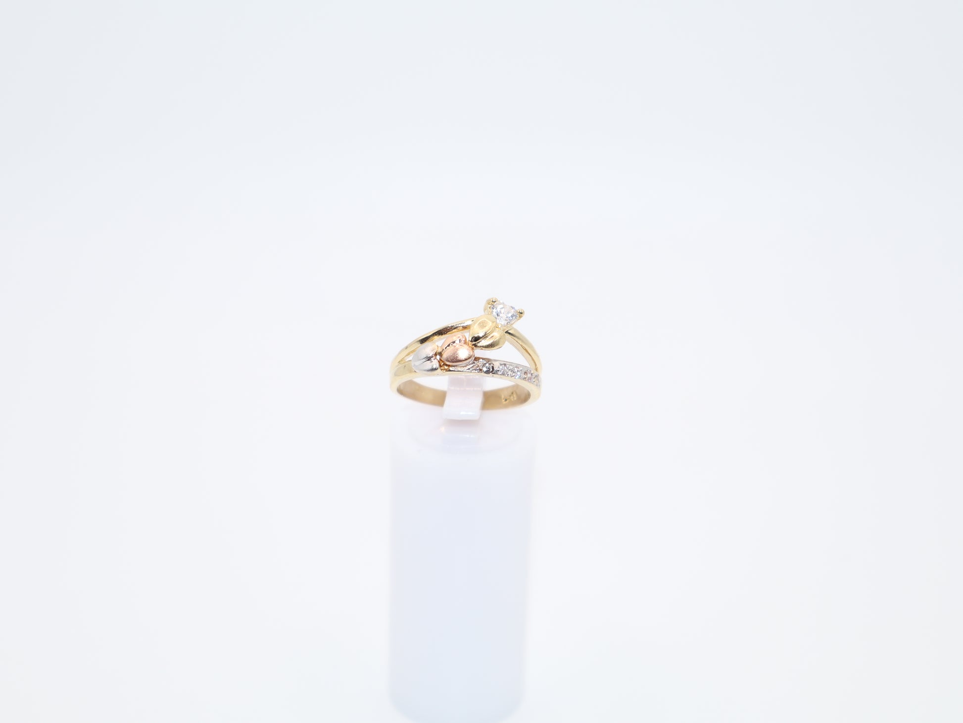 3.9g Size 7, 2.88mm Heart Ring