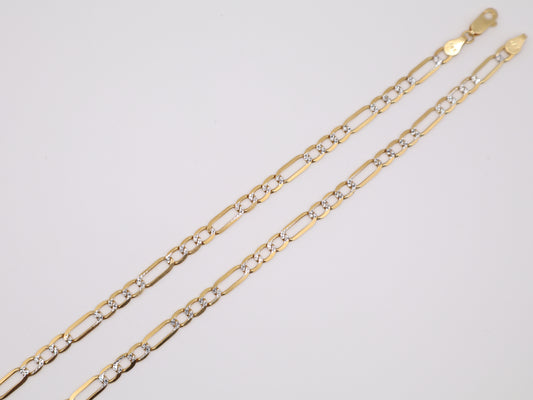 15.6g 22in, 4.77mm Figaro Chain