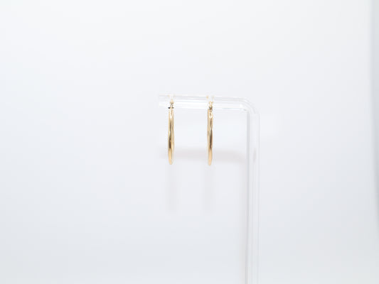 1.1g 1in,  Twisted Contemporary Earrings
